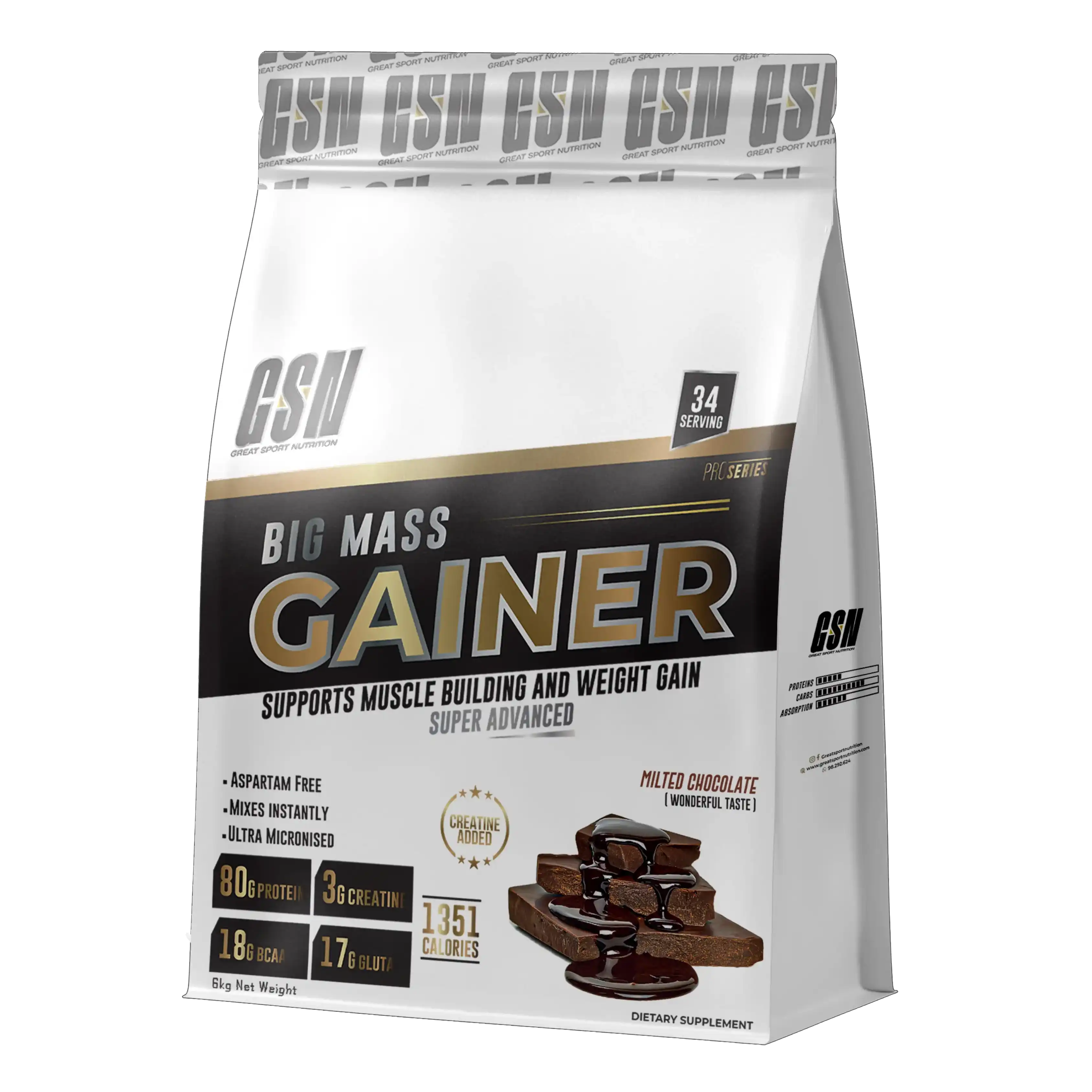 BIG MASS GAINER  6KG